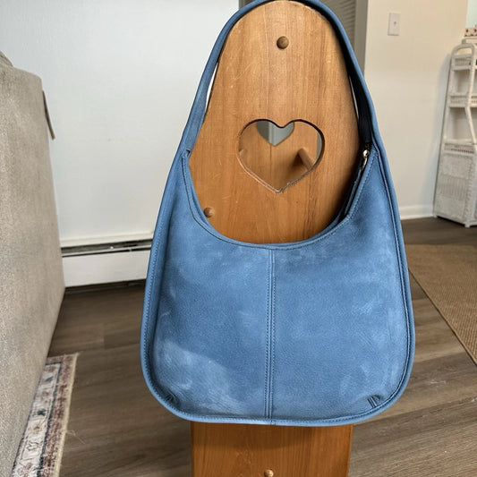 RARE VINTAGE COACH NUBUCK ERGO GLACIER BLUE