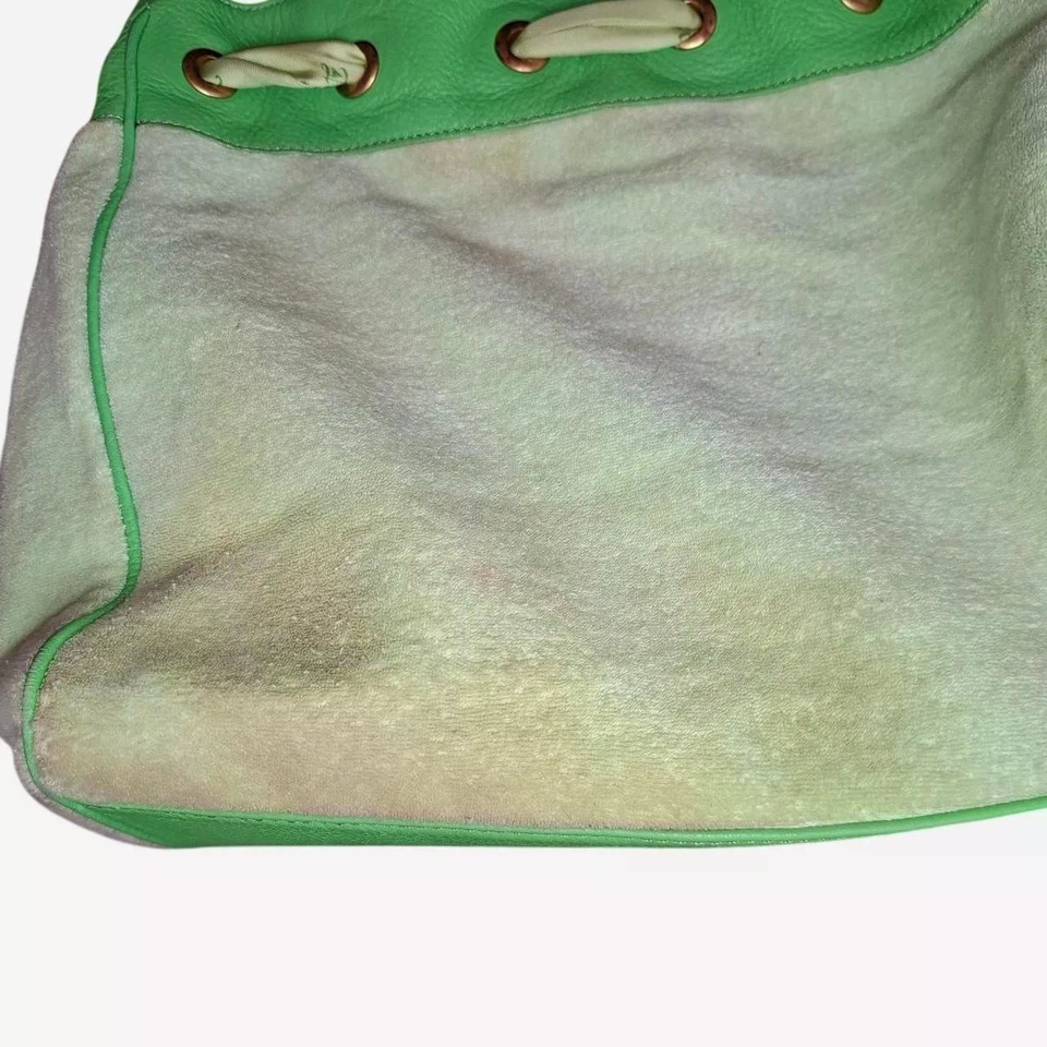 Very Rare Green Vintage Juicy Couture Scottie Dog Daydreamer Bag From 2005 Y2k