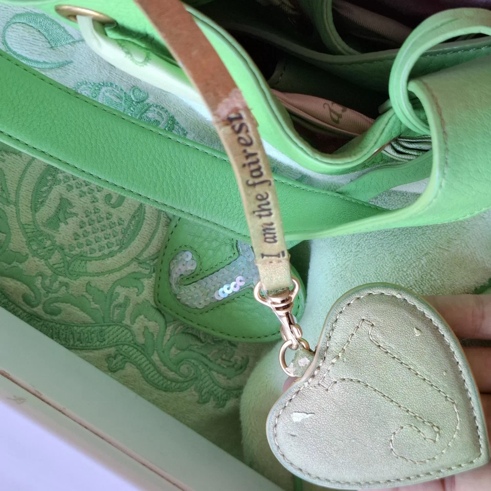 Very Rare Green Vintage Juicy Couture Scottie Dog Daydreamer Bag From 2005 Y2k