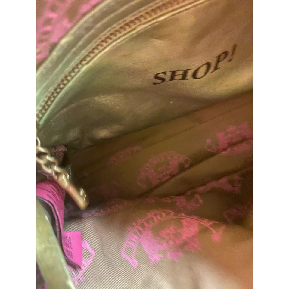 Juicy Couture Daydreamer Retro Cherry Print Red Y2K VINTAGE Shoulder Bag