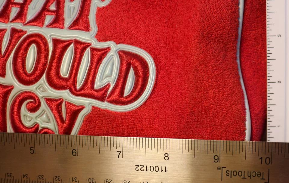 VTG Red Juicy Couture Purse Bag Handbag Terry Cloth