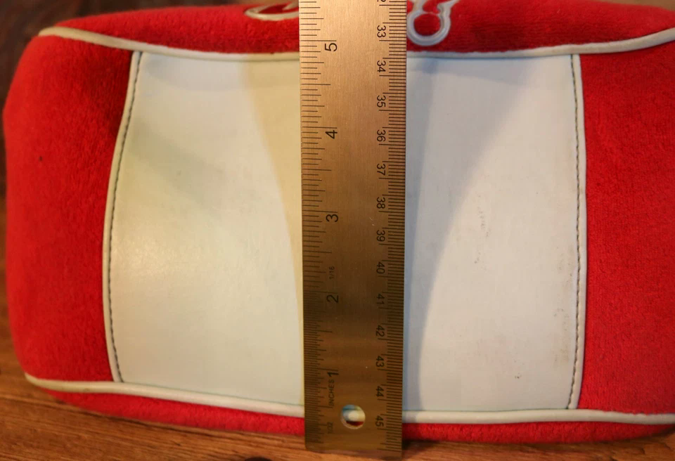 VTG Red Juicy Couture Purse Bag Handbag Terry Cloth
