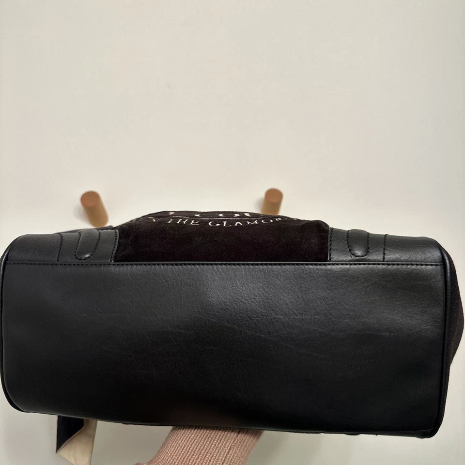 Juicy Couture Daydreamer Bag, Vintage Y2K, Juicy, Scottie Dogs velvet black