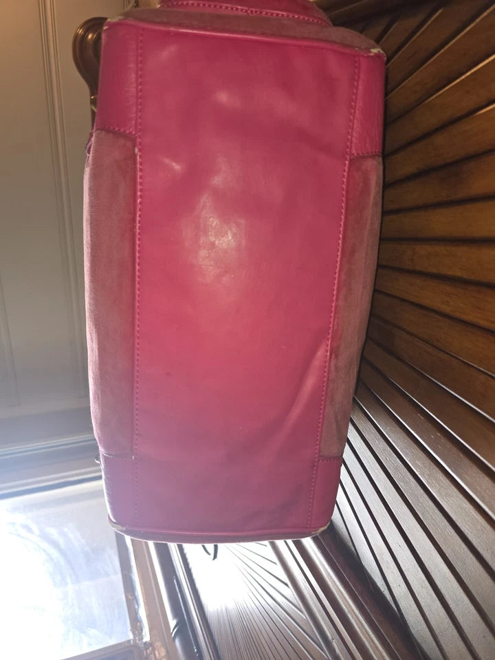 Juicy Couture Scottie Dog Hot Pink Daydreamer Tote Bag - Rare Vintage