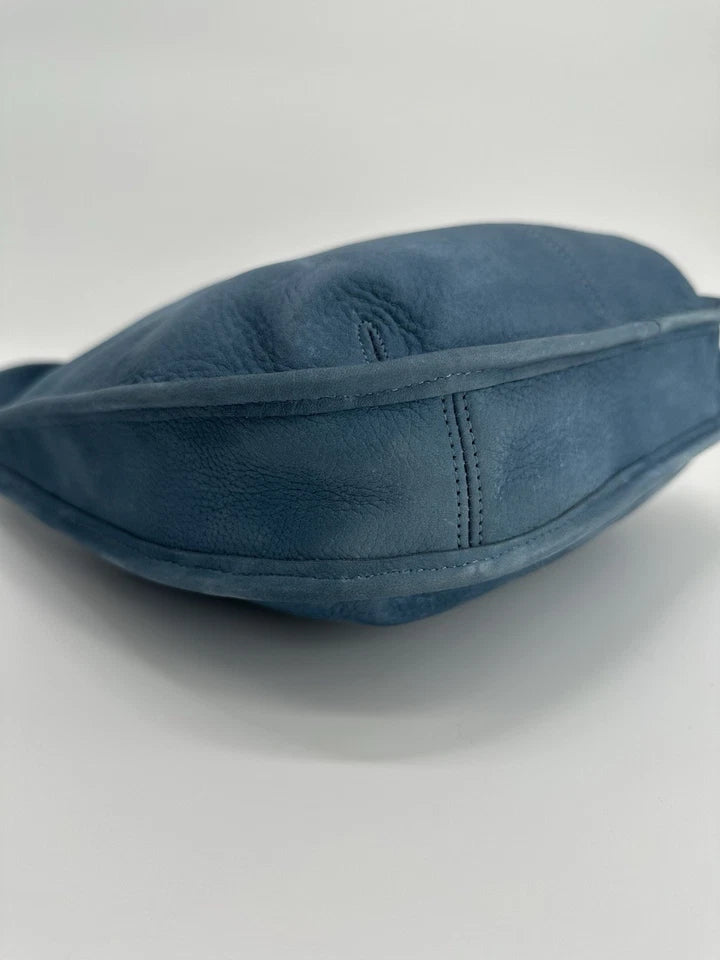 RARE VINTAGE COACH NUBUCK ERGO GLACIER BLUE