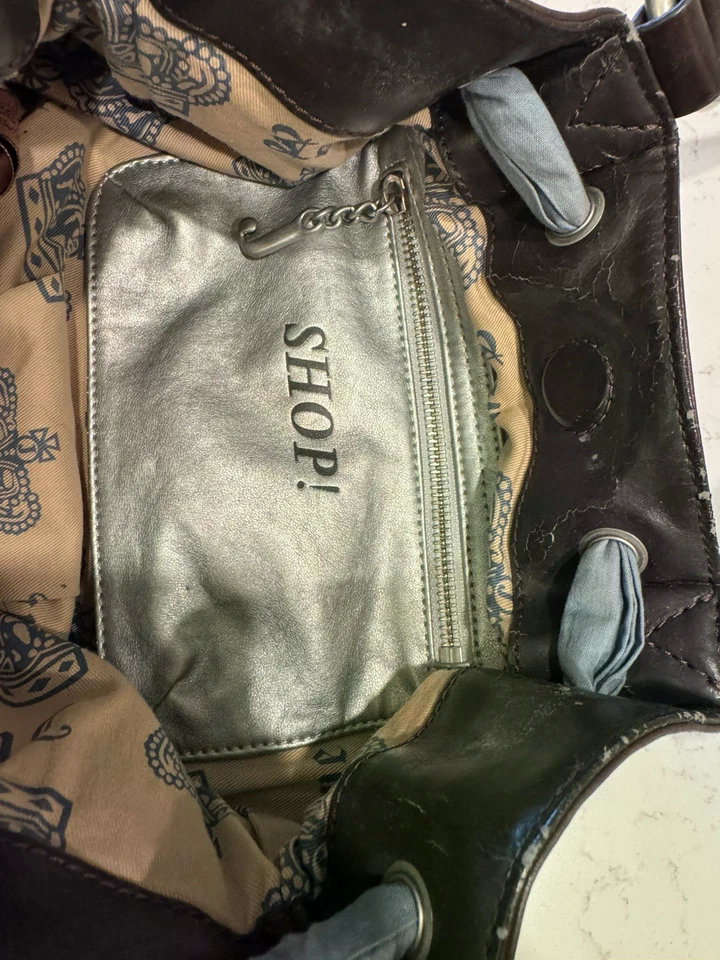 Y2K Vintage 2002 Juicy Couture Steel Blue Daydreamer Bag