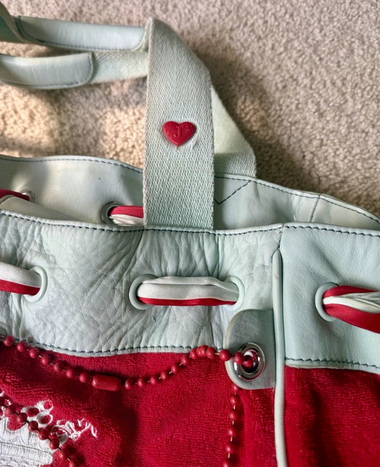 RARE VTG Juicy Couture “Her Royal Juicyness” Daydreamer Velour Bag